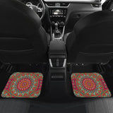 Colorful Mandala Star Custom Car Accessories Car Floor Mats 211706 - YourCarButBetter