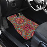 Colorful Mandala Star Custom Car Accessories Car Floor Mats 211706 - YourCarButBetter