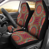 Colorful Mandala Star Custom Car Accessories Car Seat Covers 211706 - YourCarButBetter