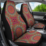 Colorful Mandala Star Custom Car Accessories Car Seat Covers 211706 - YourCarButBetter