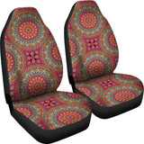 Colorful Mandala Star Custom Car Accessories Car Seat Covers 211706 - YourCarButBetter