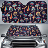 Colorful Mushroom Pattern Car Auto Sun Shades 182102 - YourCarButBetter