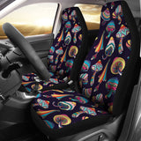 Colorful Mushroom Pattern Custom Car Accessories Car Seat Covers 211301 - YourCarButBetter