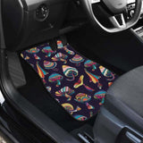 Colorful Mushroom Pattern Front And Back Car Mats 174914 - YourCarButBetter