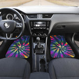 Colorful Neon Tie Dye Car Floor Mats 174510 - YourCarButBetter