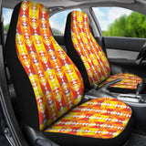 Colorful Orange And Red Aztec Design 174510 - YourCarButBetter