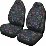 Colorful Owl Pattern Car Seat Covers 105905 - YourCarButBetter