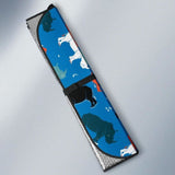 Colorful Rhino Pattern Car Auto Sun Shades 460402 - YourCarButBetter