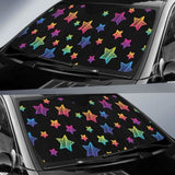 Colorful Star Pattern Car Auto Sun Shades 550317 - YourCarButBetter