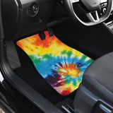 Colorful Tie Dye Abstract Art Car Floor Mats 174510 - YourCarButBetter