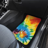 Colorful Tie Dye Abstract Art Car Floor Mats 174510 - YourCarButBetter