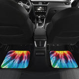 Colorful Tie Dye Abstract Art Car Floor Mats 174510 - YourCarButBetter