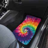 Colorful Tie Dye Spiral Car Floor Mats 174510 - YourCarButBetter