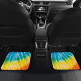 Colorful Tie Dye Spiral Car Floor Mats 174510 - YourCarButBetter