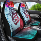 Colorful Wolf Mandala Car Seat Covers 212502 - YourCarButBetter