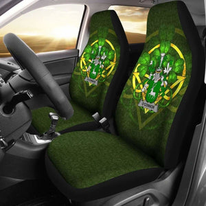 Connor Or O’Connor (Corcomroe) Ireland Car Seat Cover Celtic Shamrock (Set Of Two) 154230 - YourCarButBetter