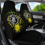 Cook Islands Car Seat Cover Hibiscus 232125 - YourCarButBetter