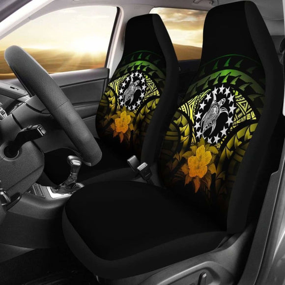 Cook Islands Car Seat Cover Reggae Hibiscus 232125 - YourCarButBetter
