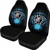 Cook Islands Car Seat Cover Turquoise Hibiscus 232125 - YourCarButBetter