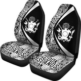 Cook Islands Polynesian Car Seat Cover Circle Style 03 Amazing 105905 - YourCarButBetter