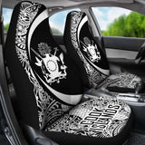 Cook Islands Polynesian Car Seat Cover Circle Style 03 Amazing 105905 - YourCarButBetter