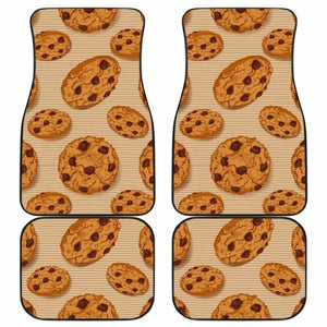 Cookie Pattern Front And Back Car Mats 103406 - YourCarButBetter