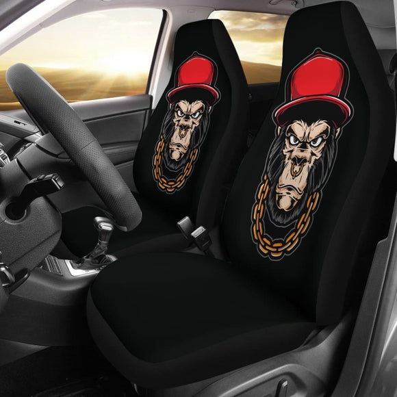Cool Badass Monkey King Animal Car Seat Covers 211305 - YourCarButBetter