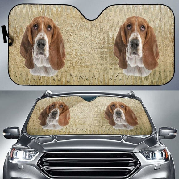 Cool Beagle Dog Auto Sun Shade 102507 - YourCarButBetter