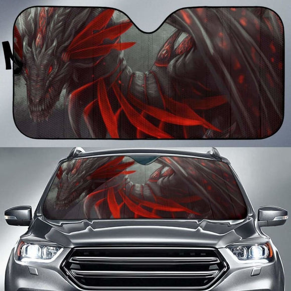 Cool Dragon Art Sun Shade amazing best gift ideas 172609 - YourCarButBetter