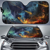 Cool Dragon Attack Sun Shade amazing best gift ideas 172609 - YourCarButBetter