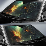 Cool Dragon Knight Sun Shade amazing best gift ideas 172609 - YourCarButBetter