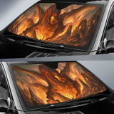 Cool Fire Dragon Sun Shade amazing best gift ideas 172609 - YourCarButBetter