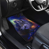 Cool Galaxy Wolf Car Floor Mats 211902 - YourCarButBetter