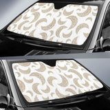 Cool Gold Moon Abstract Pattern Car Auto Sun Shades 172609 - YourCarButBetter