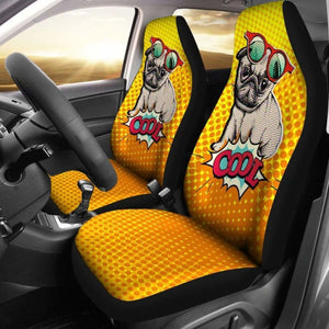 Cool Pug Car Seat Covers 102918 - YourCarButBetter