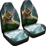 Cool Tiger Print Car Seat Covers 212503 - YourCarButBetter