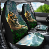 Cool Tiger Print Car Seat Covers 212503 - YourCarButBetter