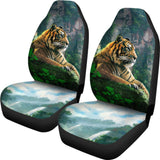 Cool Tiger Print Car Seat Covers 212503 - YourCarButBetter