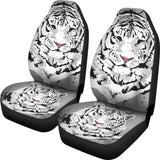 Coolest Tiger Car Seat Covers Custom Accessories Gift Idea 212701 - YourCarButBetter