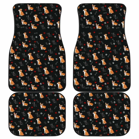 Corgi 50Th Shades In Black Theme Car Floor Mats 102802 - YourCarButBetter