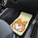 Corgi Butt So Cute Car Floor Mats 102802 - YourCarButBetter