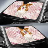 Corgi Car Auto Sun Shades - Floral 085424 - YourCarButBetter