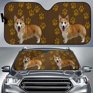 Corgi Car Auto Sun Shades - Paws 172609 - YourCarButBetter