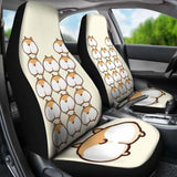 Corgi Dog Ass Car Seat Covers 102802 - YourCarButBetter