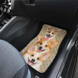 Corgi Dog Car Floor Mats Funny For Corgi Lover 102802 - YourCarButBetter