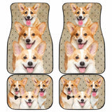 Corgi Dog Car Floor Mats Funny For Corgi Lover 102802 - YourCarButBetter