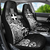 Cornwall Car Seat Covers - Cornish Flag With Celtic Cross 184610 - YourCarButBetter