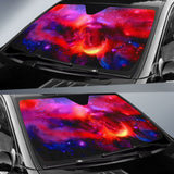 Cosmic Red Star Universe Sunshade 550317 - YourCarButBetter