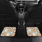 Cow Bottle Of Milk Pattern Front And Back Car Mats 144730 - YourCarButBetter