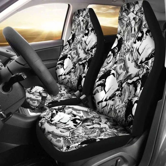 Cow Pile Car Seat Covers 103131 - YourCarButBetter